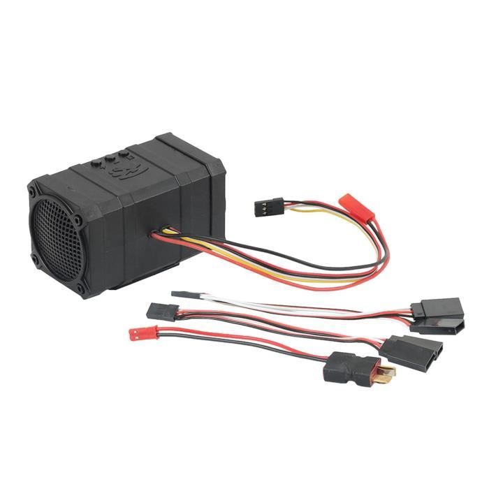 BEF Système de simulation de voix à effet sonore de moteur pour modèle de voiture RC à l'échelle