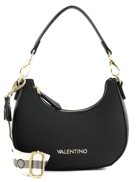 Sac à épaule - VALENTINO - Zero Re Sacca Hobo Bag - Noir - 100% polyuréthane - 225 x 12 x 65 cm