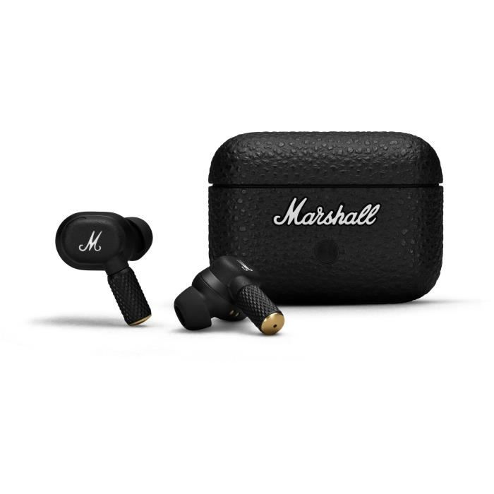 MARSHALL MOTIF II ANC - Ecouteurs intra-auriculaires sans fil - Réduction de bruit active - Noir