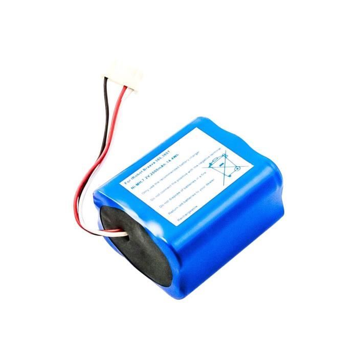 IRobot Braava Authentic Replacement Battery - 2000 MAh NiMH For Braava 380t & Mint 5200