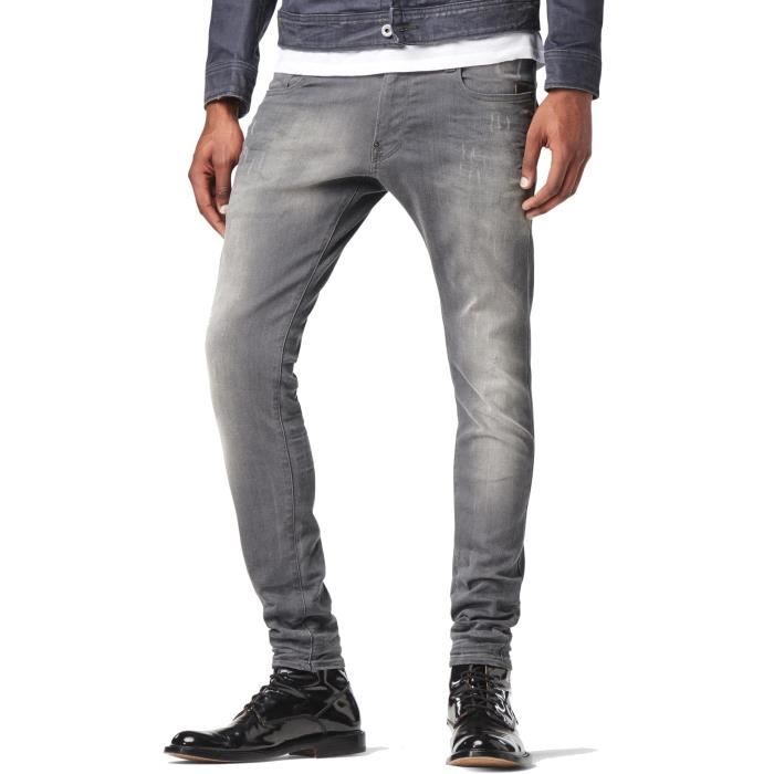 Jeans G STAR Revend Super Slim Slander Grey Superstretch Light