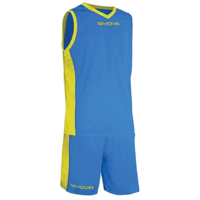 Ensemble Basket GIVOVA POWER Bleu / Jaune Ensemble Basket GIVOVA POWER Bleu / Jaune
