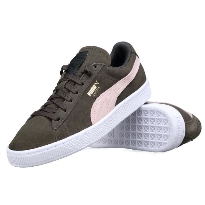 Basket Puma Suede Classic Wn S 355462 - 47 Kaki Vert - Cdiscount  Chaussures