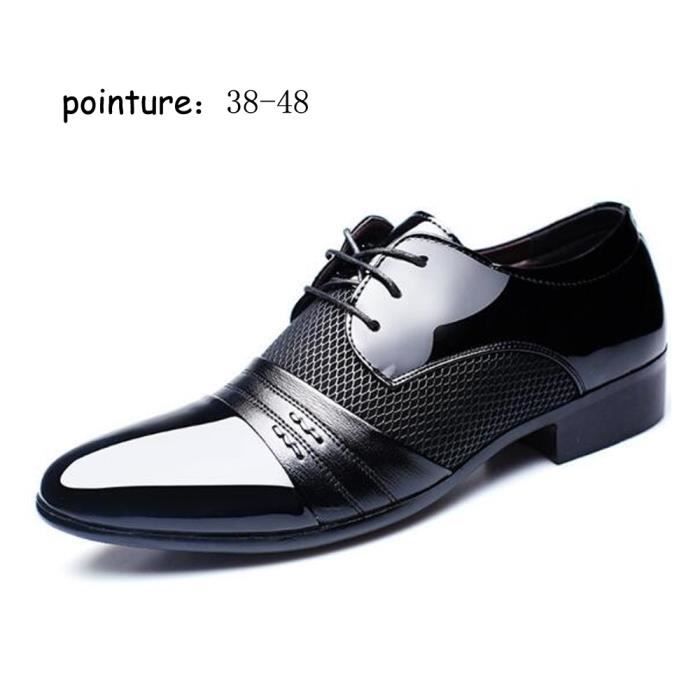 chaussure noir habillé homme