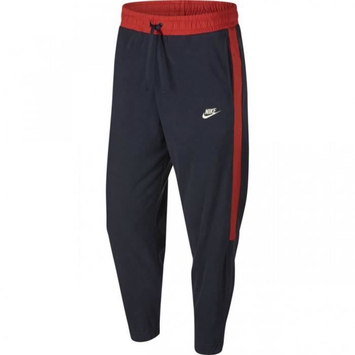 Pantalon de survêtement Nike M NSW PANT CF WINTER SNL - Marine - Homme - Fitness - Respirant