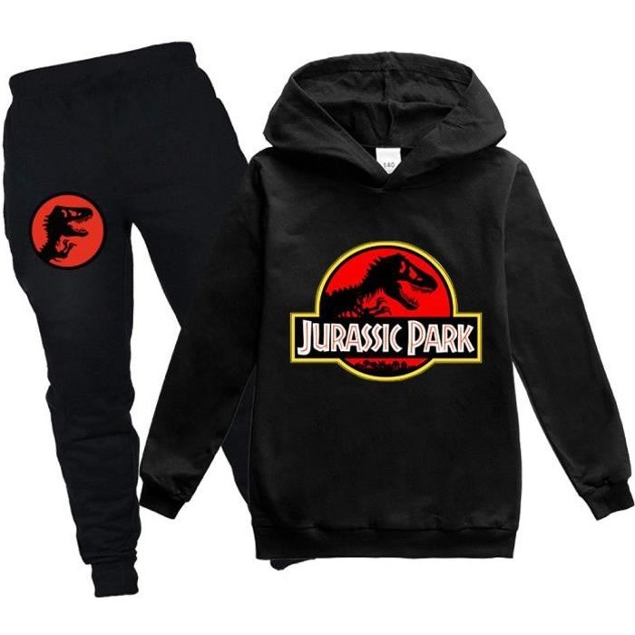 Jurassic Park V tements Jogging Sport Ensemble Gar ons Enfants