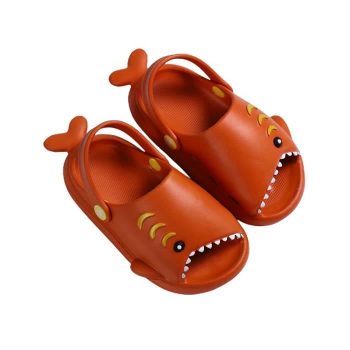 Chaussures de Trou de Bébé Antidérapantes pour Ménage d'Eté Baotou pour Garçons/Filles Sandales de Plage Pantoufles pour Enfants 