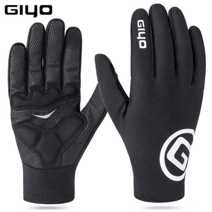 Gants De Cyclisme GearX Doigts Longs - Rembourrés, Antidérapants, Compatibles écran Tactile, Hommes Et Femmes