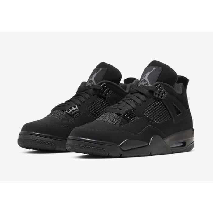 CHAUSSURES DE SECURITE PROFESSIONNELLES Air Jordan 4 Retro Off White Chaussures de Basket AJ4 Femme Homme Pas Cher le noir Or Cdiscount Pret a Porter