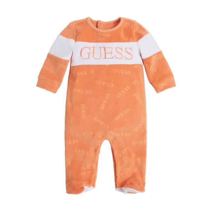 Doudoune Guess Bébé - Taille 6-9 Mois - Rose - 100% Polyester - Occasion Parfait état