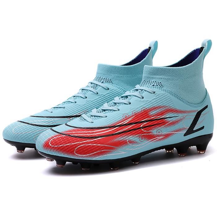 Chaussures de Football Homme High Top Spike Crampons Profession