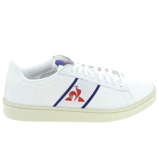 Baskets Mode Sneakers Hommes LE COQ SPORTIF Classic Soft Blanc