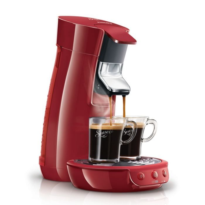 PHILIPS SENSEO Viva café HD7825/88 - Rouge - Cdiscount Electroménager