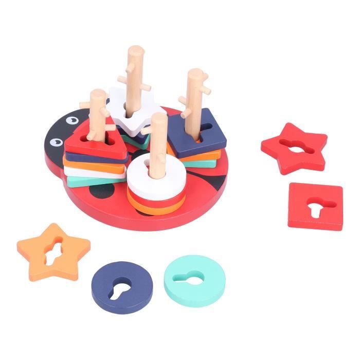 Cubes Empilables Maxi ColorBaby - 50 Pièces, Seau De Rangement, Pour Enfants Dès 18 Mois