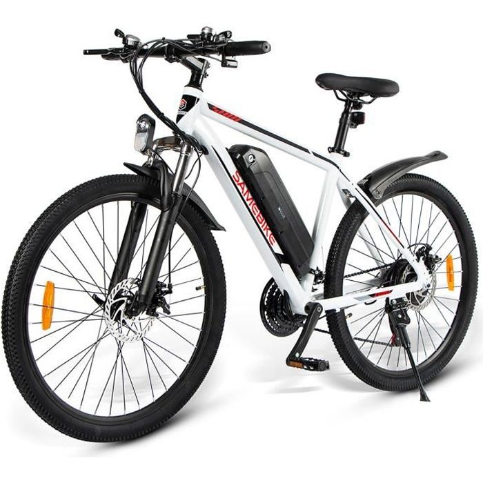 V lo lectrique SAMEBIKE SY26 VTT lectrique 350W 26 1.95 E