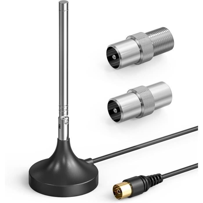 Antenne DAB+ Intérieur Oehlbach Digital Wire Two - Réception Radio Numérique - Blanc