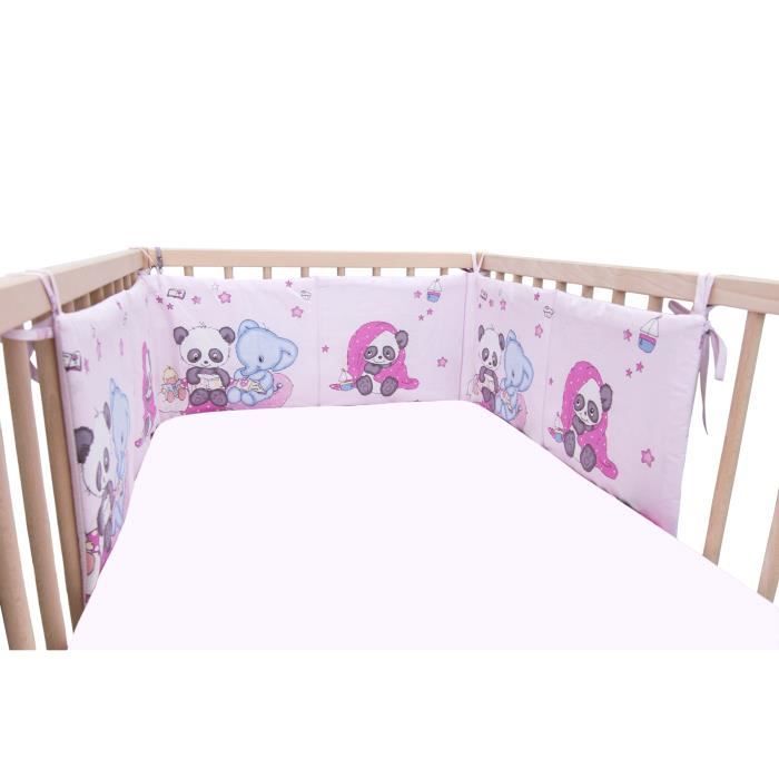 Baby Panda Et Ses Amis Soulbedroom Tour De Lit Bebe 1 X 60 Cm Cdiscount Puericulture Eveil Bebe