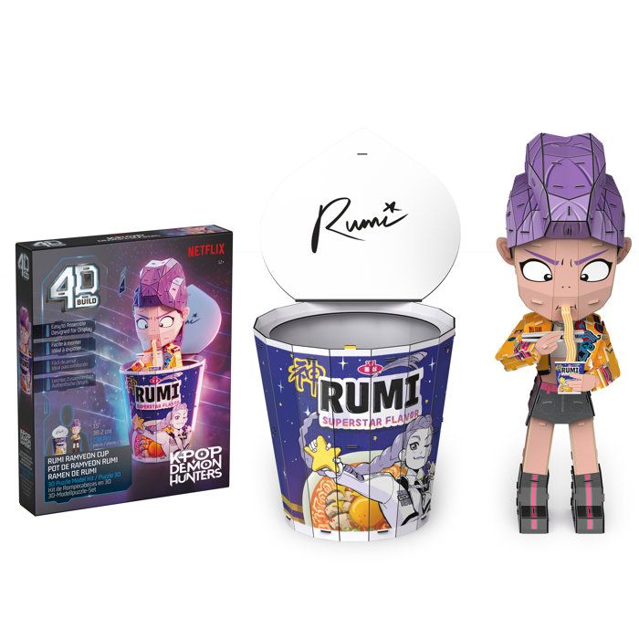 Ramen de Rumi 4D Build - KPop Demon Hunters - Réplique 138 Pièces à Construire - SPIN MASTER - A partir de 12 ans