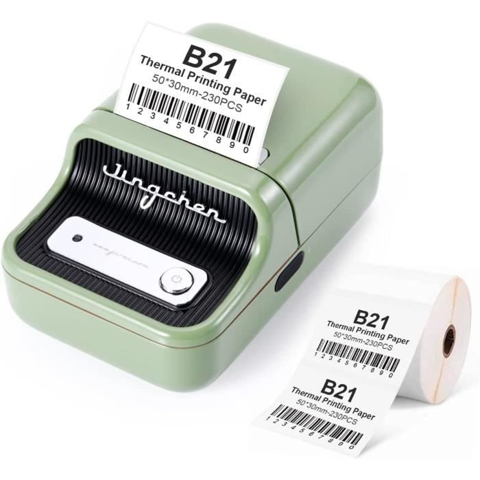 M220 Étiqueteuse thermique portable - Imprimante d'étiquettes thermiques  sans fil pour les adresses Étiquettes Fournitures de bureau de courrier  Organisation Bluetooth Small Label Maker Easy T