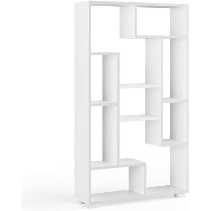 Vicco meuble de rangement cube Ludus, Blanc, 36 x 145 cm avec 2 boîtes Vicco meuble de rangement cube Ludus, Blanc, 36 x 145 cm avec 2 boîtes