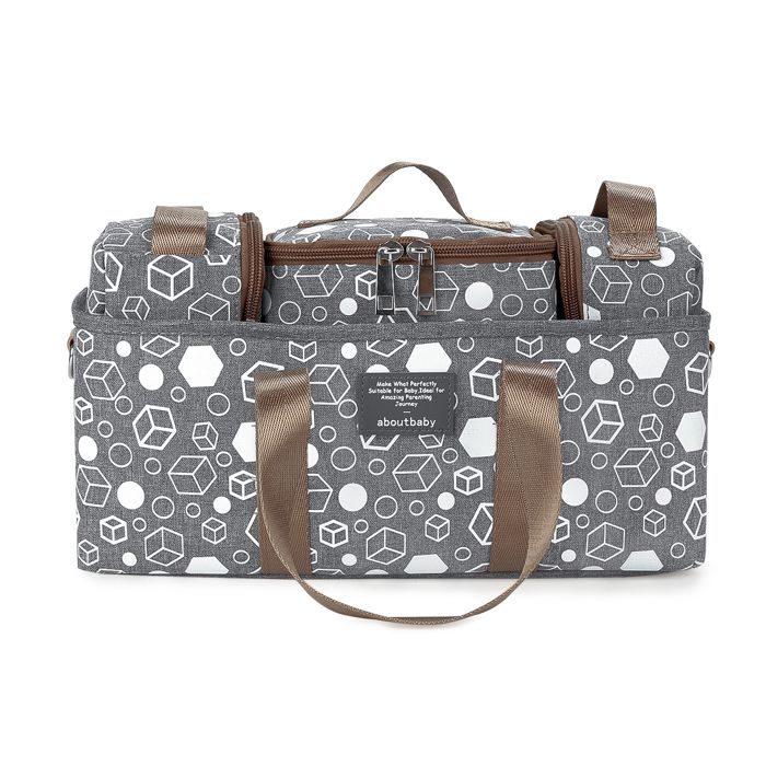 Sac De Rangement Pour Couches - Organiseur Portable Bébé En Coton Multifonctionnel Pour Voyage Et Pique-Nique