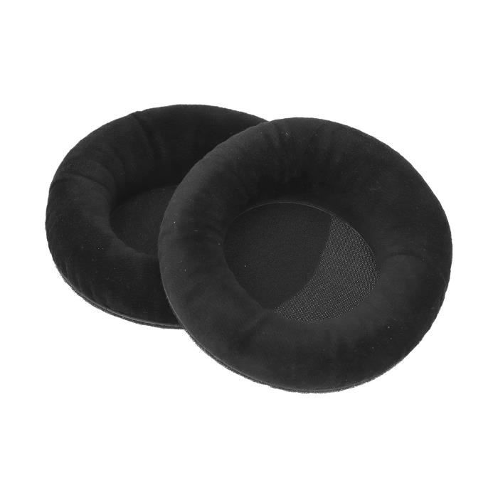 Yizhet 100 Housses Casque Jetables Hygiéniques 7-8,5cm - Couvre Oreillettes Noir