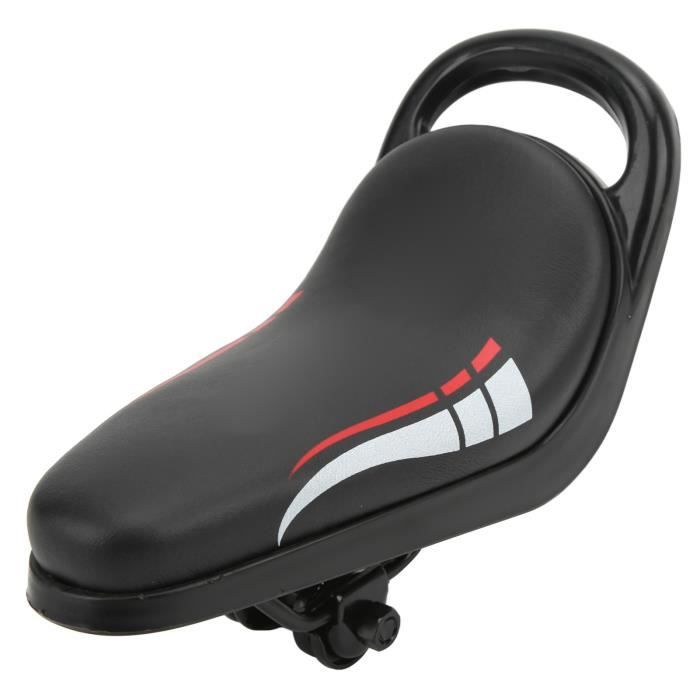 Selle De Vélo Large Bucklos En Cuir, Confort Mémoire Pour VTC, VAE, VTT