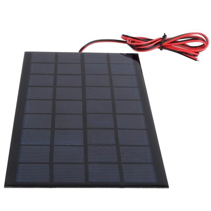Kit Panneau Solaire 0.65W 1.5V – Chargeur époxy Avec Fils, Pour Projets DIY