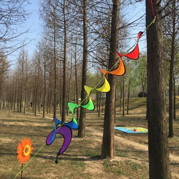 Kit De Bricolage Carillon à Vent Arc-en-ciel En Bois – 12 Pièces à Peindre Et Décorer, Activité Manuelle Créative Pour Enfants Dès 3 Ans