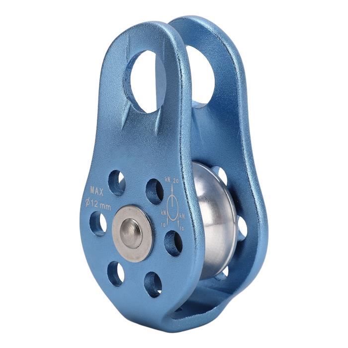 TRF Tyrolienne Chariot, Eye Cable Fixe Chariot Poulie avec roulement à Billes - 30 KN / 6700 Lbs - pour l'extérieur, Camping, Escalade, Spéléologie, Aloft Work & Rescue TRF Tyrolienne Chariot, Eye Cable Fixe Chariot Poulie avec roulement à Billes - 30 KN / 6700 Lbs - pour l'extérieur, Camping, Escalade, Spéléologie, Aloft Work & Rescue