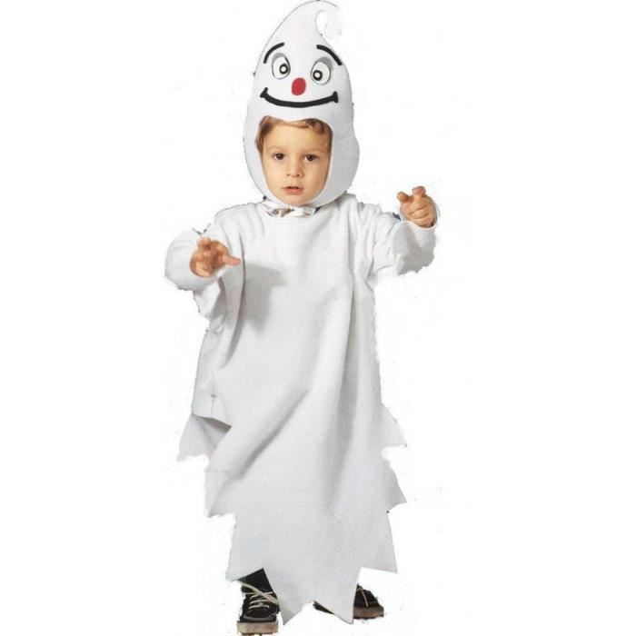 Deguisement De Fantome Enfant 2 3 Ans 86 A 94 Cm Coloris Unique Cdiscount Jeux Jouets