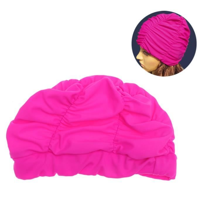Bonnet De Bain Imperméable En Silicone Adultes, Général Pour Les Cheveux Longs, Fournitures De