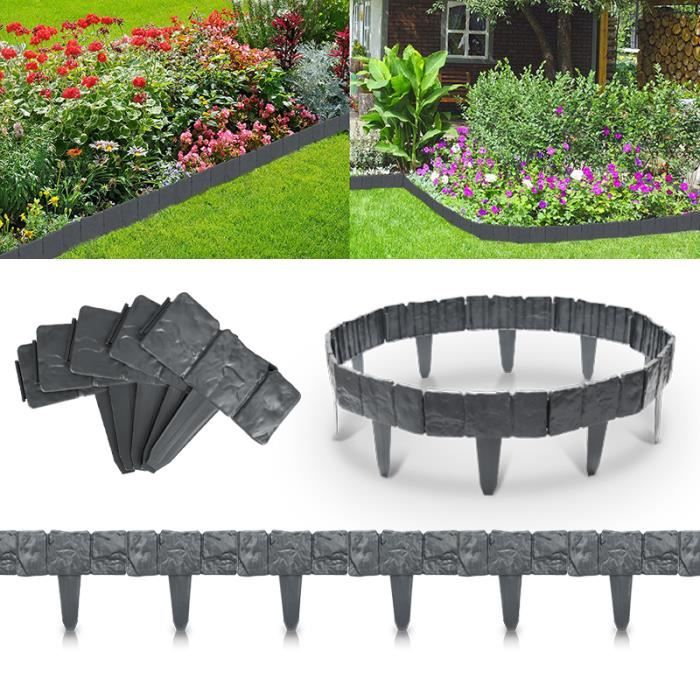 Bordure De Jardin : Pierre, Ardoise, Plastique Flexible | RO'MA Nature