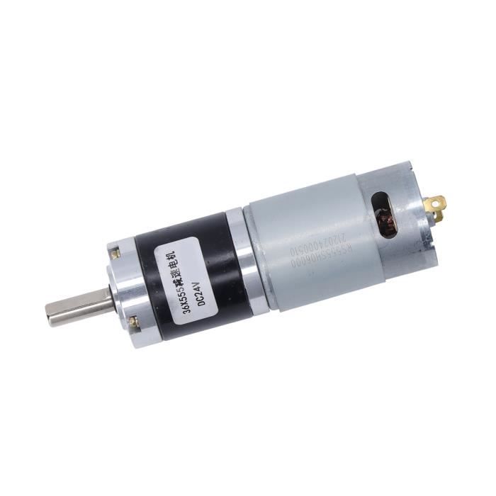 Moteur Turbo à Engrenages 24V – 80W à 150W, Couple élevé, Vitesse Basse