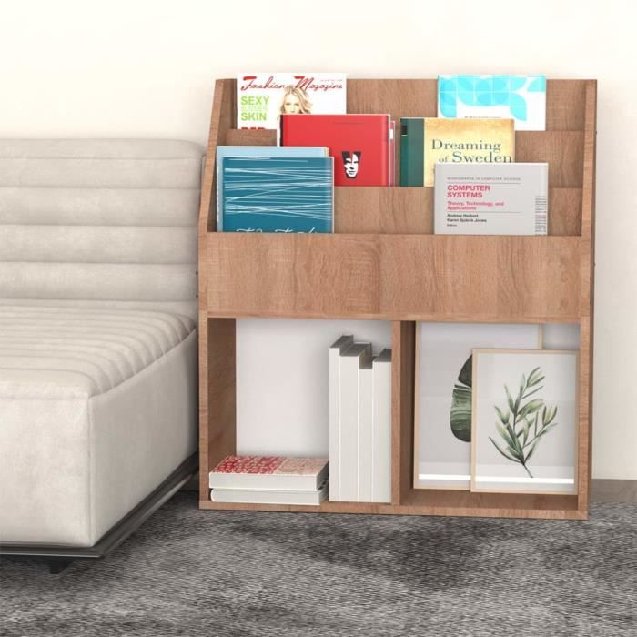 FHE Armoires meubles de rangement Porterevue pour enfants Chêne