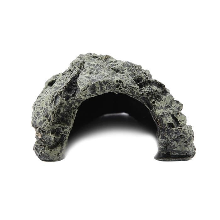 Meilleurs prix pour Atyhao Grotte cachée de tortues Poisson Hiding Cave Aquarium Tortue Reptile Pèlerin Peau Décoration Ornement (Petit) GU345