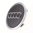 Logo Audi 69mm Centre De Roue Cache Moyeu Jante emblème Gris jantes insigne pour A4 A4L A6 A6L A5 Q5 C5 C6 Q7 - 4PCS -1