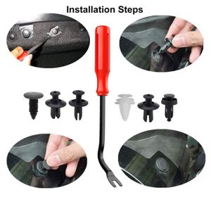 Agrafes Fixation Carrosserie Pour Nissan Qashqai & Renault Kadjar - Lot De 6, Réf. 1500, Polyacétal