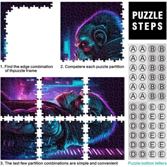 Puzzle en bois personnalisé pour adultes et enfants à partir de votre photo, cadeau personnalisé, cadeau d'anniversaire, cadeau d'anniversaire, puzzle photo - France