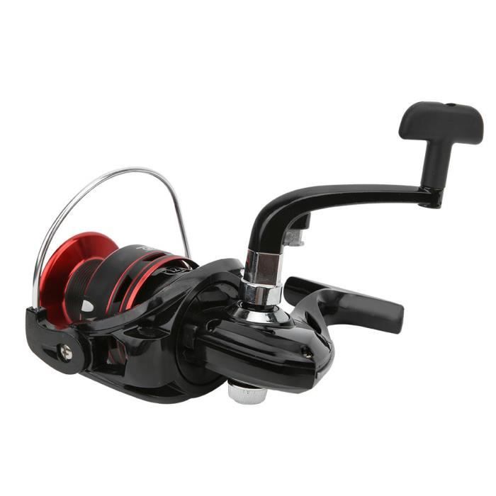 Fdit moulinet de pêche en métal Métal Heavy Duty Casting Spinning Fishing Reel Spool Bras pliant Accessoire de poisson gauche - Sport