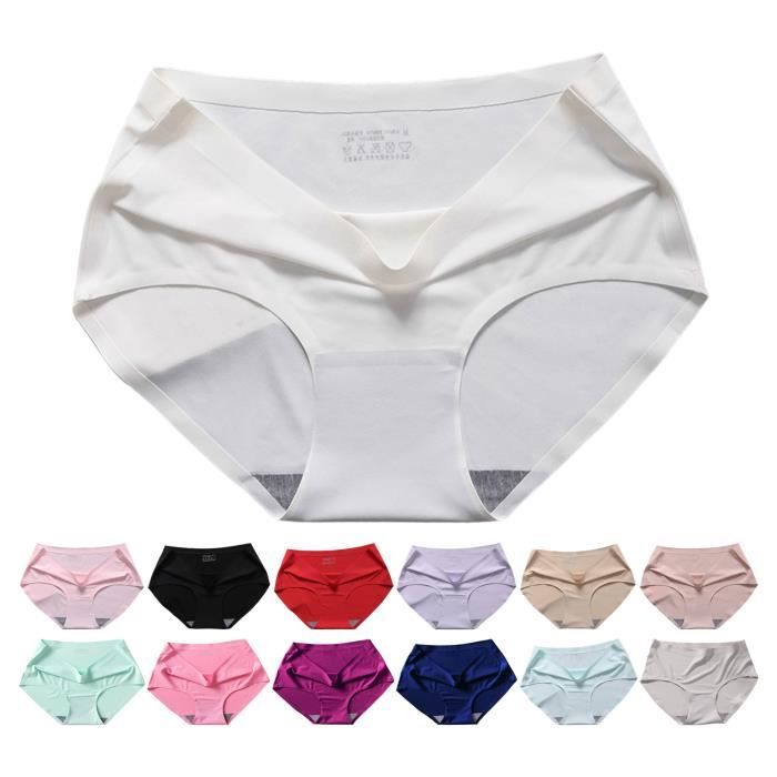 Slip femme coton bio hot sale sans couture