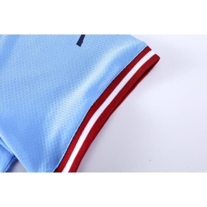 T-SHIRT DEBARDEUR FOOTBALL Manchester City Home Shirt 9- Haaland Maillot à  Manches Set ​Enfants-Adulte,Chaussette, protection,Cadeau Bleu - Cdiscount  Prêt-à-Porter