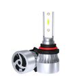 1 Paire de Utilitaire 9005 / HB3 H10 LED Ampoule de phare 60W 9-36V 6000LM feux de route Feux de croisement intégré Phares-2