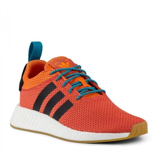 Adidas originals nmd r2 summer boost trainers in orange cq3081 deals