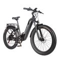 Vélo électrique tout-terrain KELKART GN26 500W 48V avec batterie Samsung 17.5AH - Noir-3