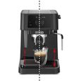Machine à expresso - DELONGHI Stilosa EC235.BK - Noir - Buse vapeur - Compatible ESE-3