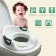 Réducteur de Toilette Réducteur WC Grand Confort Avec Dossier Pour Enfant-3