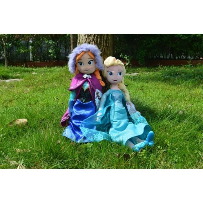 Poupée reine des neiges Anna et Elsa barbie frozen Jouets - Cdiscount Jeux  - Jouets