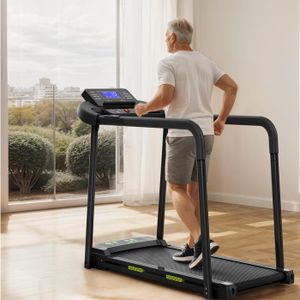 Tapis De Course Pliant 3 En 1 – Walking Pad 8 Km/h, Pente 5%, Moteur 2.5 HP, écran LCD, Télécommande, Poids Max 130 Kg – Maison Et Bureau