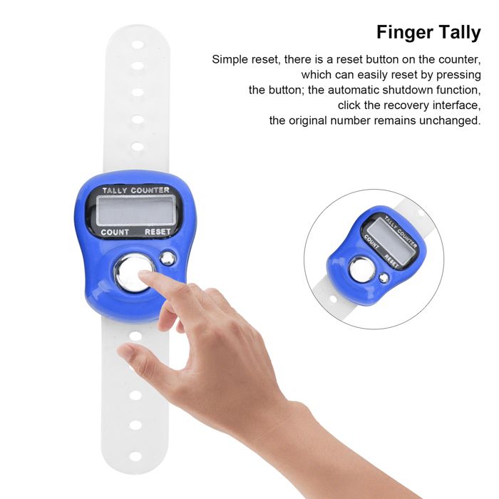 BOWTONG Compteur Digital étanche à 6 Chiffres – Recharge Magnétique, Autonomie 20 Jours, Rétroéclairage